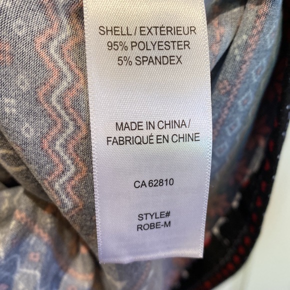 NWT Fair Isle Cozy Robe - Picture 12 of 12